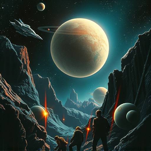 Affiche de la série Les Chroniques de l'Espace