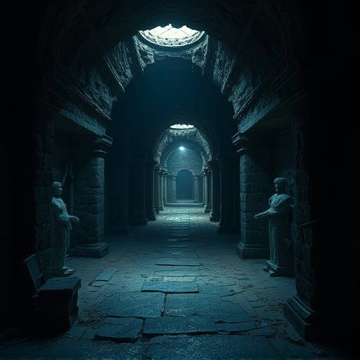 Capture d'écran de l'épisode Les Catacombes de Rome